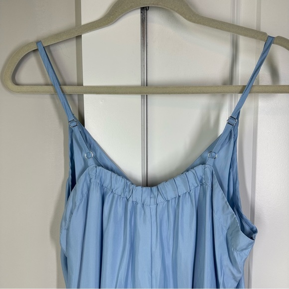 Elegant Light Blue Women's Jumpsuit - Picture 9 of 12